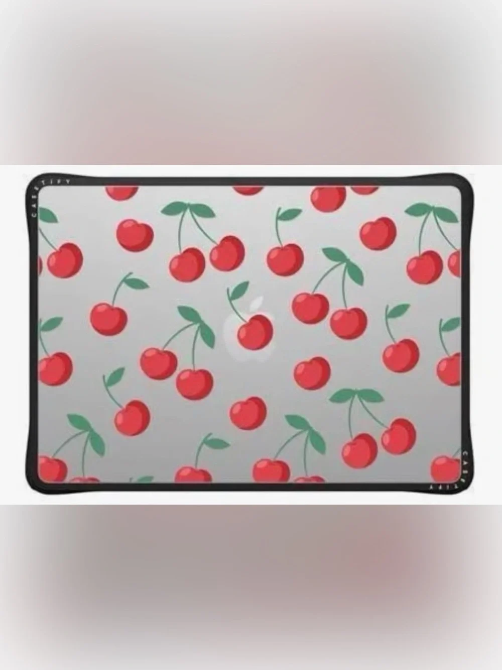 Casetify Cherry Pattern Laptop Sleeve - Red and Green